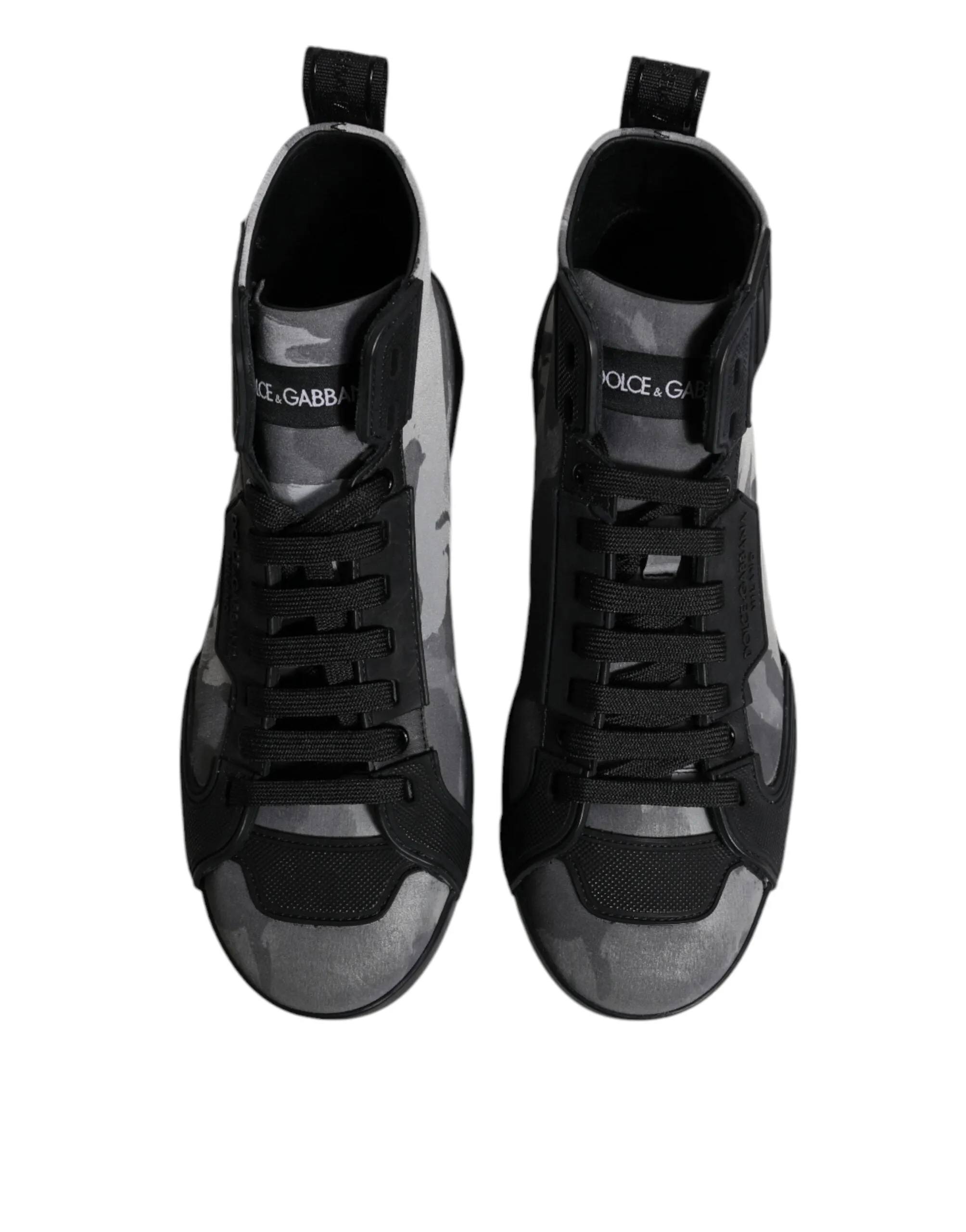 Dolce & Gabbana multi Camouflage High Top Sneakers Men's Shoes (Pre-Owned)