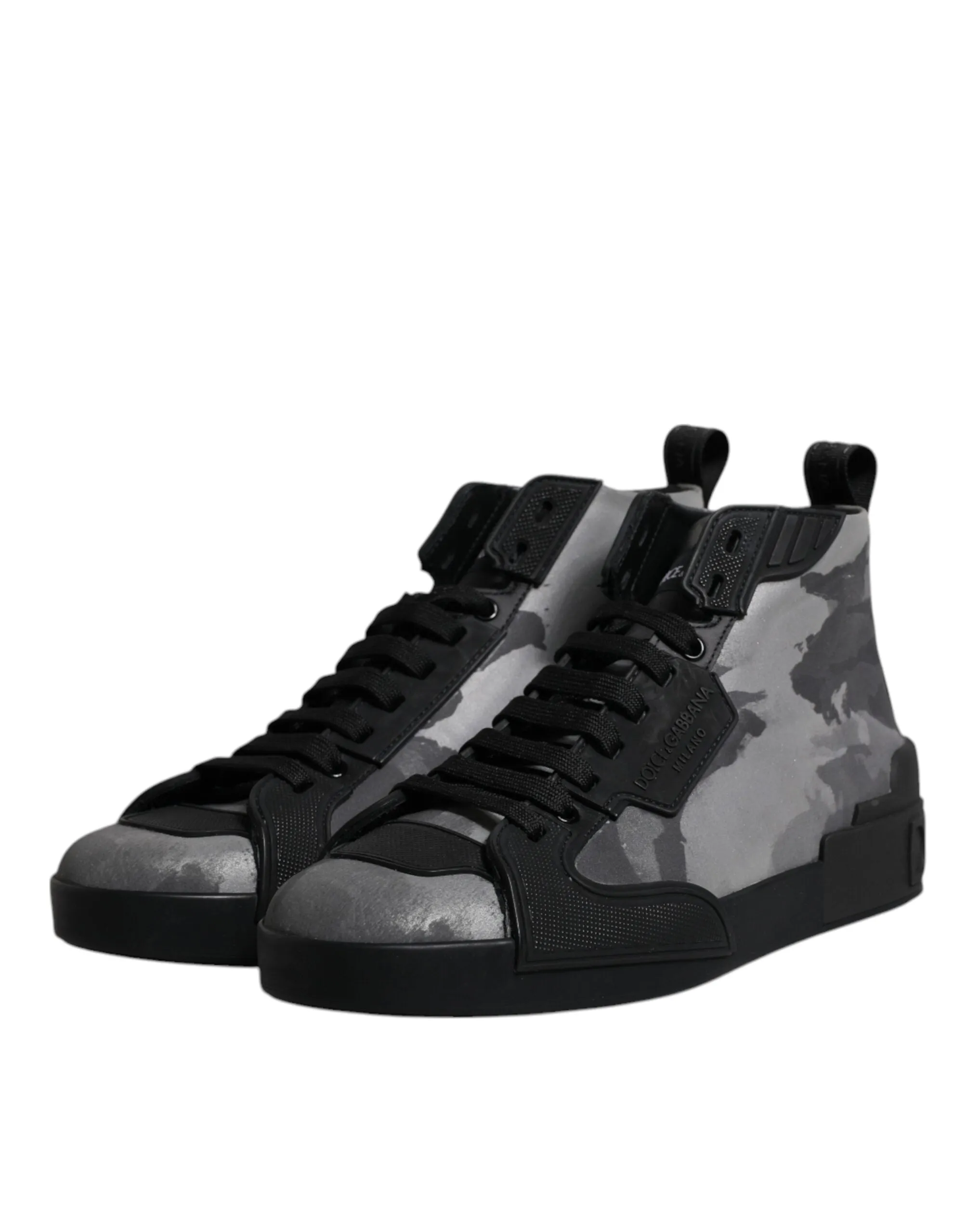 Dolce & Gabbana multi Camouflage High Top Sneakers Men's Shoes (Pre-Owned)