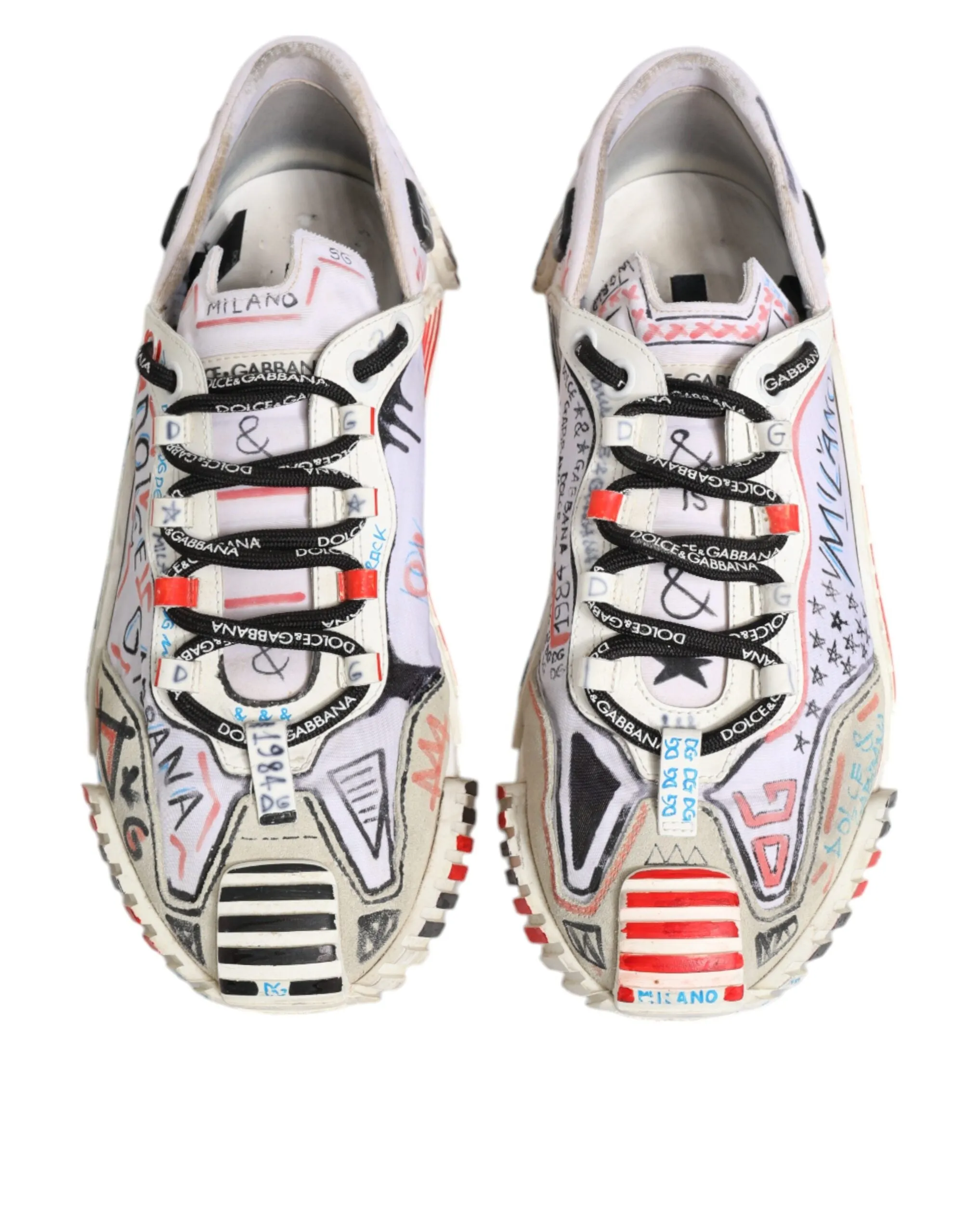 Dolce & Gabbana multi Suede Fabric NS1 Sneakers Men's Shoes (Pre-Owned)