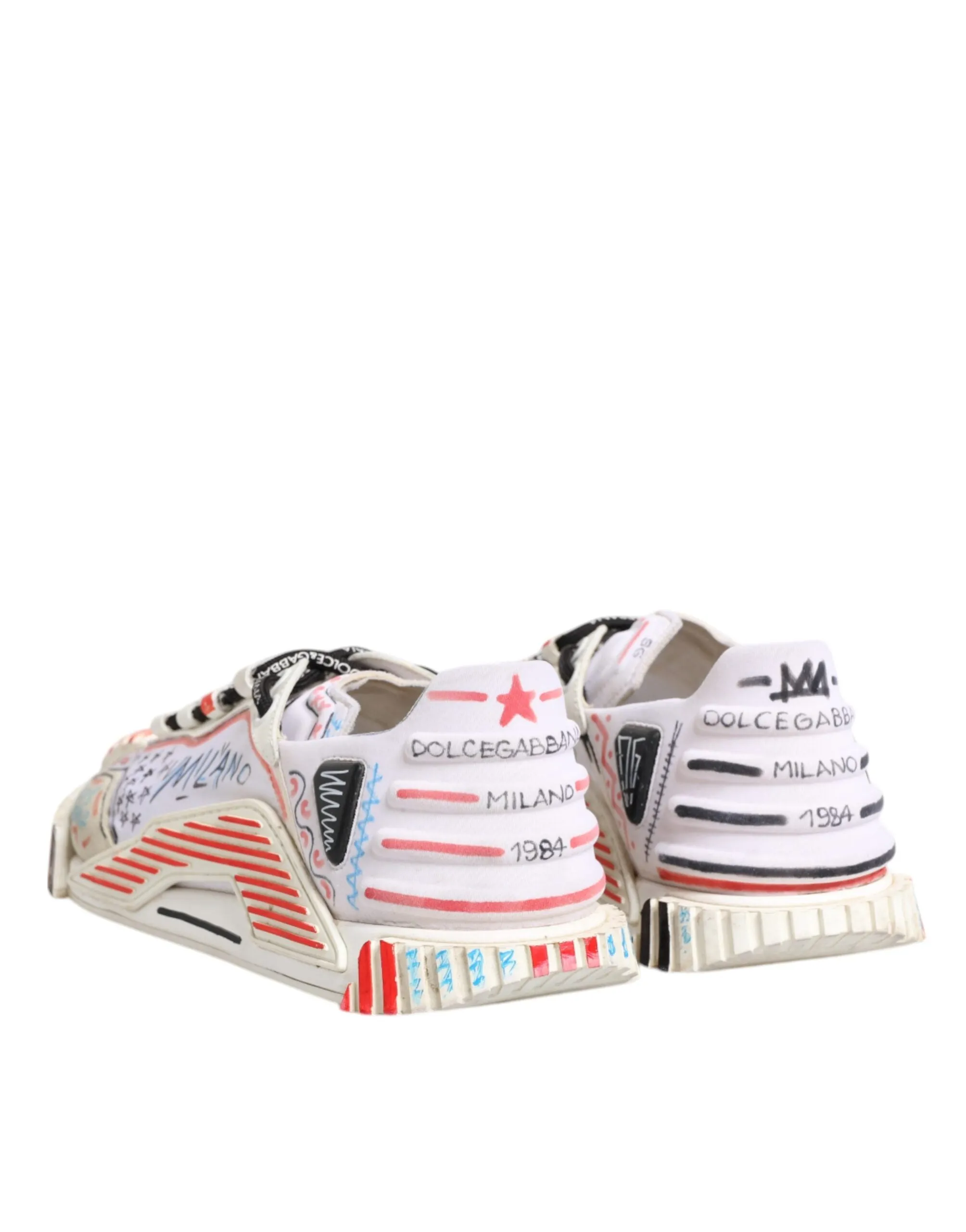 Dolce & Gabbana multi Suede Fabric NS1 Sneakers Men's Shoes (Pre-Owned)
