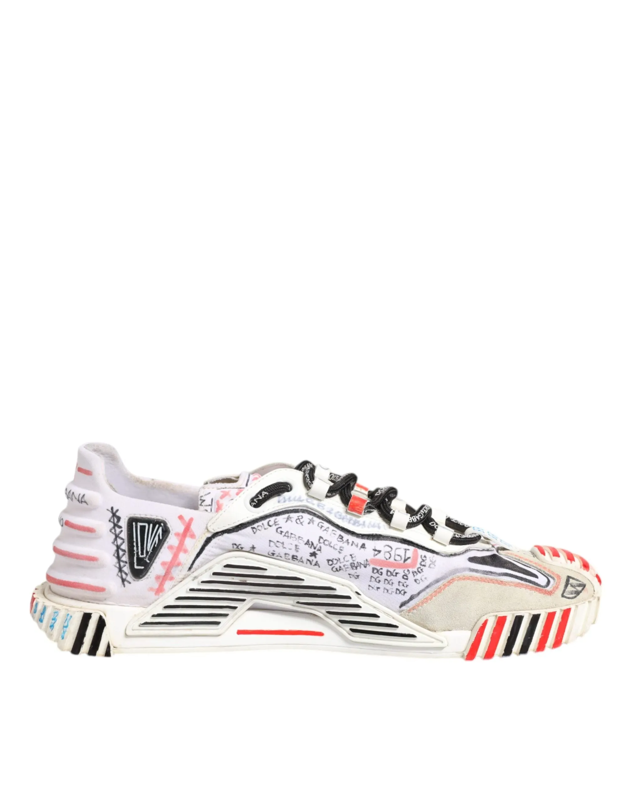 Dolce & Gabbana multi Suede Fabric NS1 Sneakers Men's Shoes (Pre-Owned)