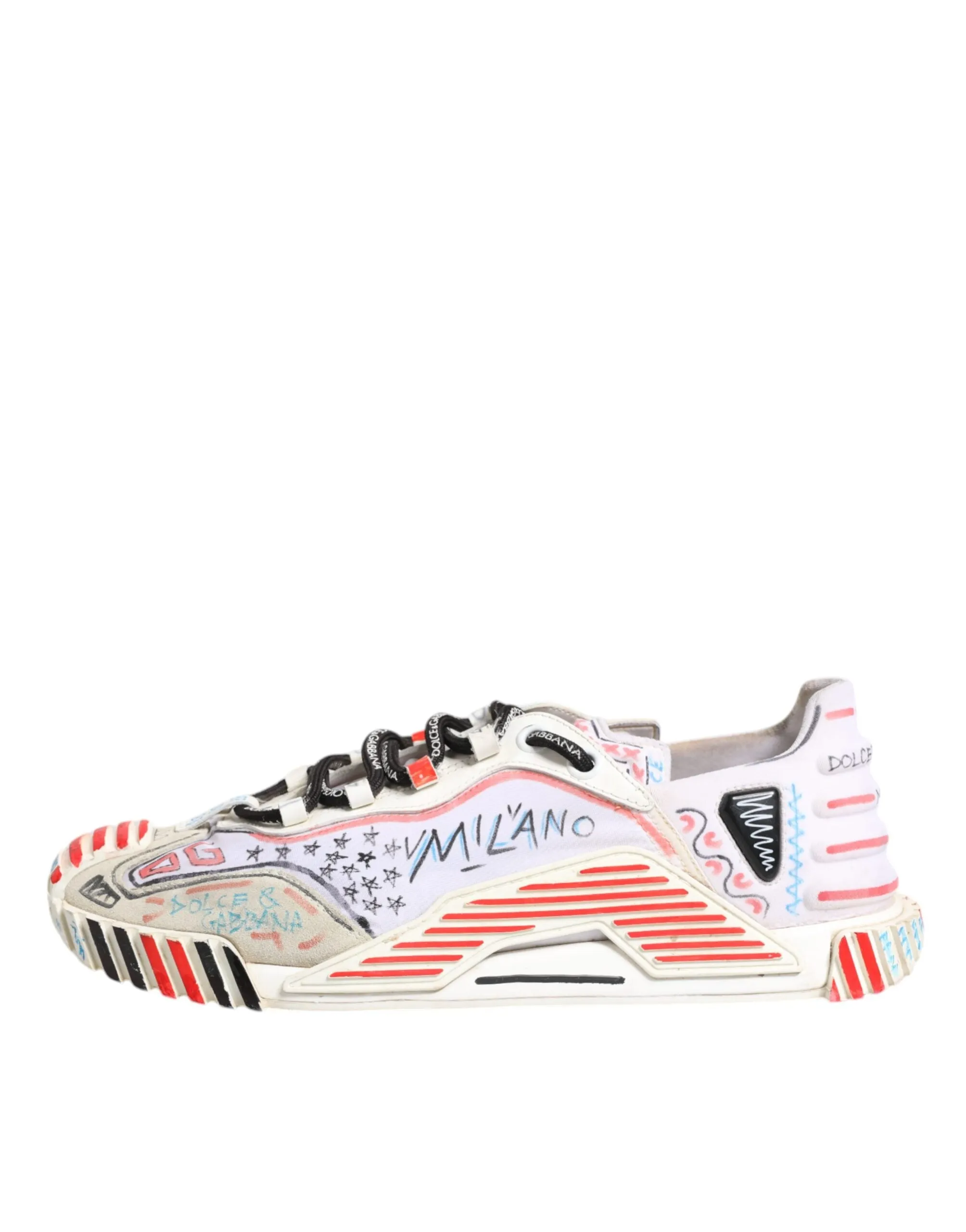 Dolce & Gabbana multi Suede Fabric NS1 Sneakers Men's Shoes (Pre-Owned)