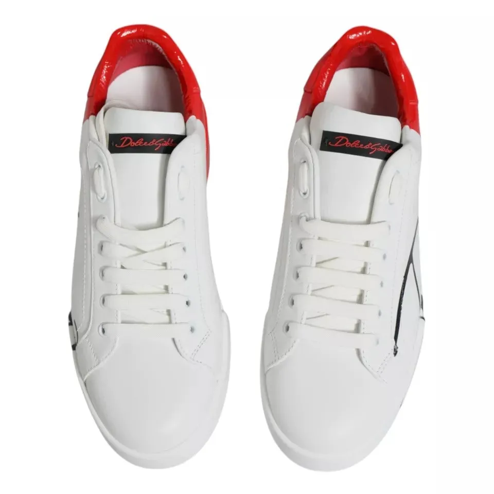 Dolce & Gabbana  Portofino Low Top Sneakers Men's Shoes (Pre-Owned)