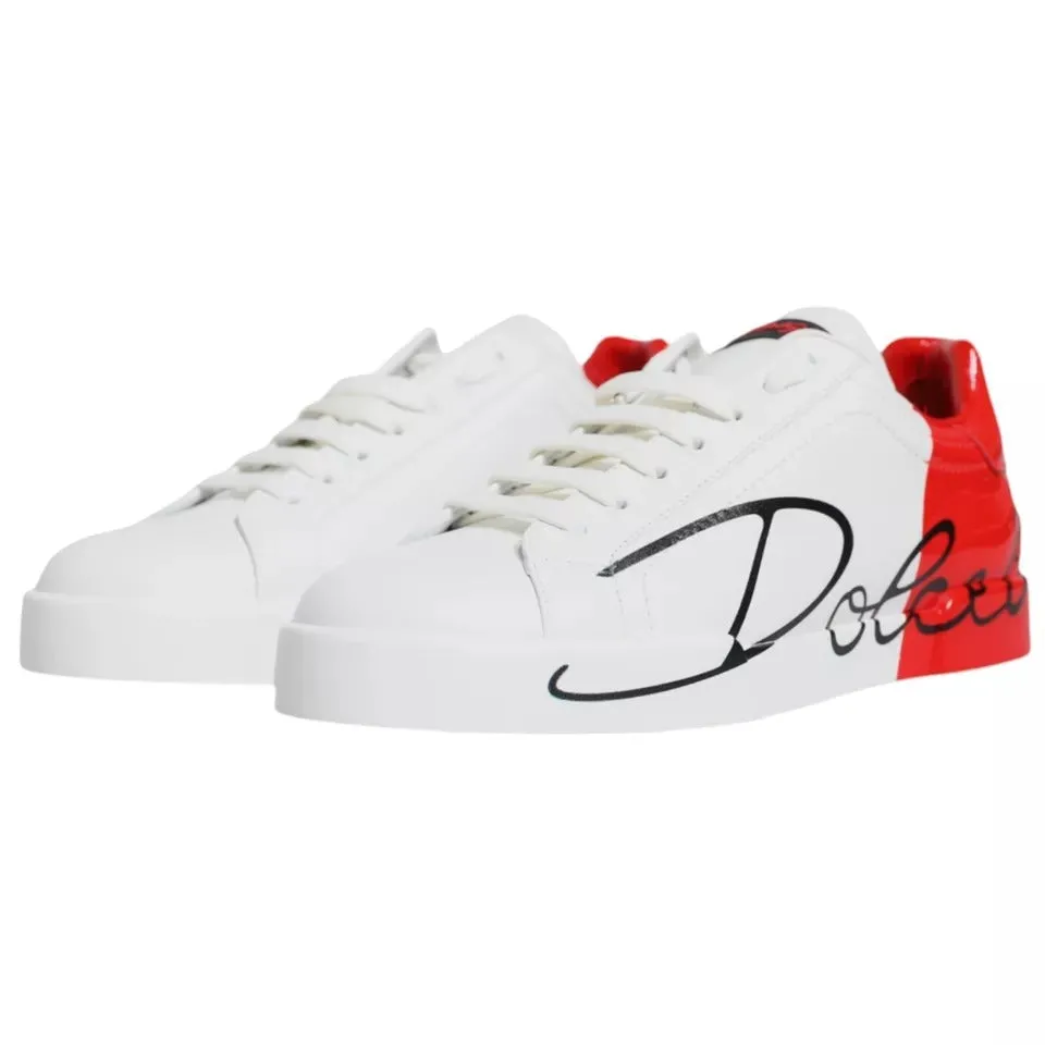 Dolce & Gabbana  Portofino Low Top Sneakers Men's Shoes (Pre-Owned)