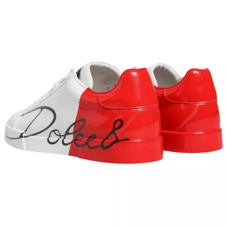 Dolce & Gabbana  Portofino Low Top Sneakers Men's Shoes (Pre-Owned)