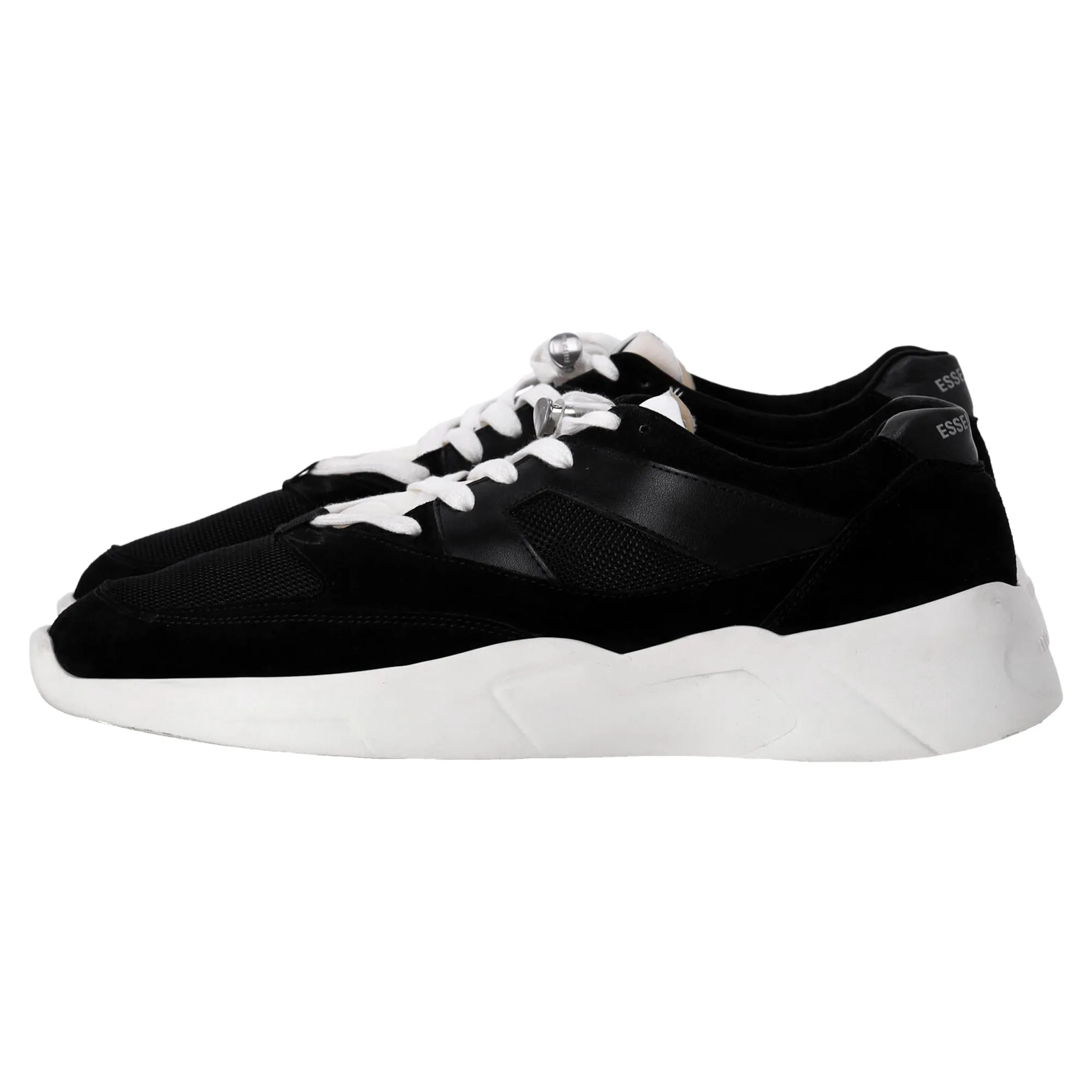 Fear of God Essentials Distance Sneakers in Black Suede