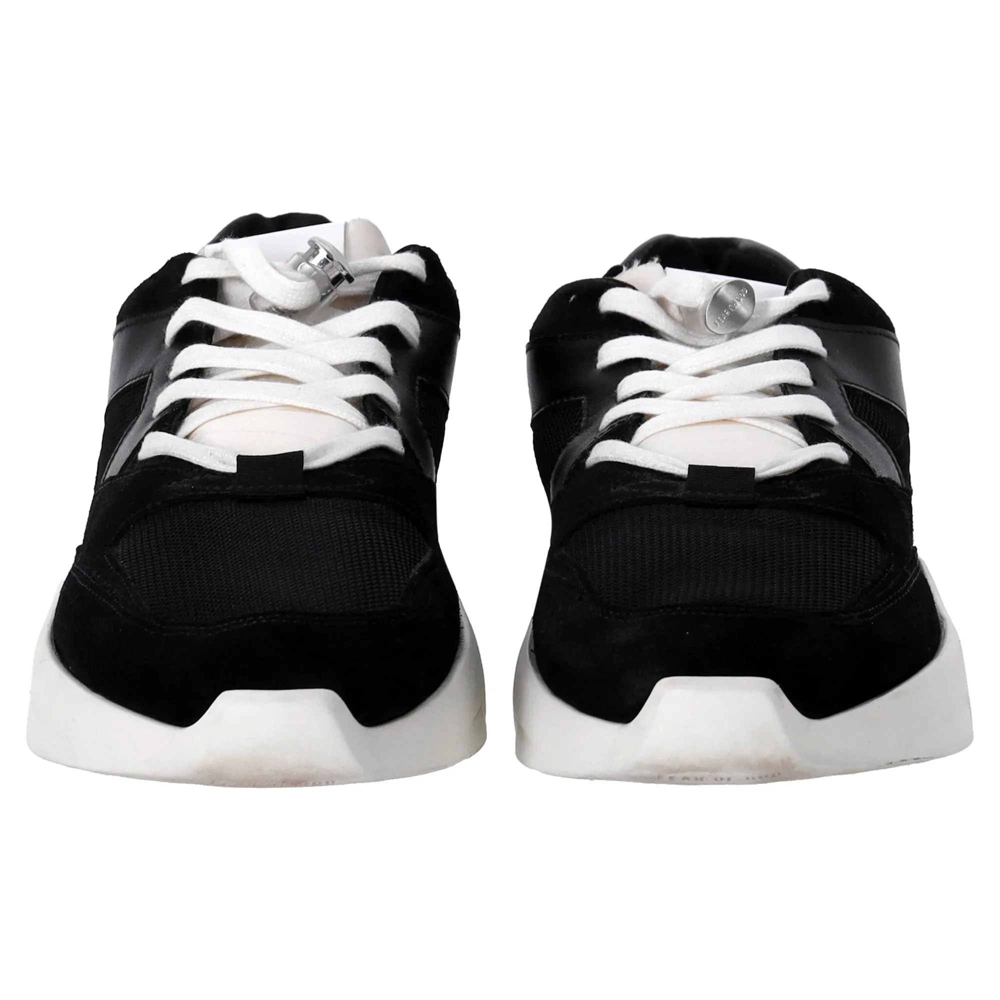 Fear of God Essentials Distance Sneakers in Black Suede