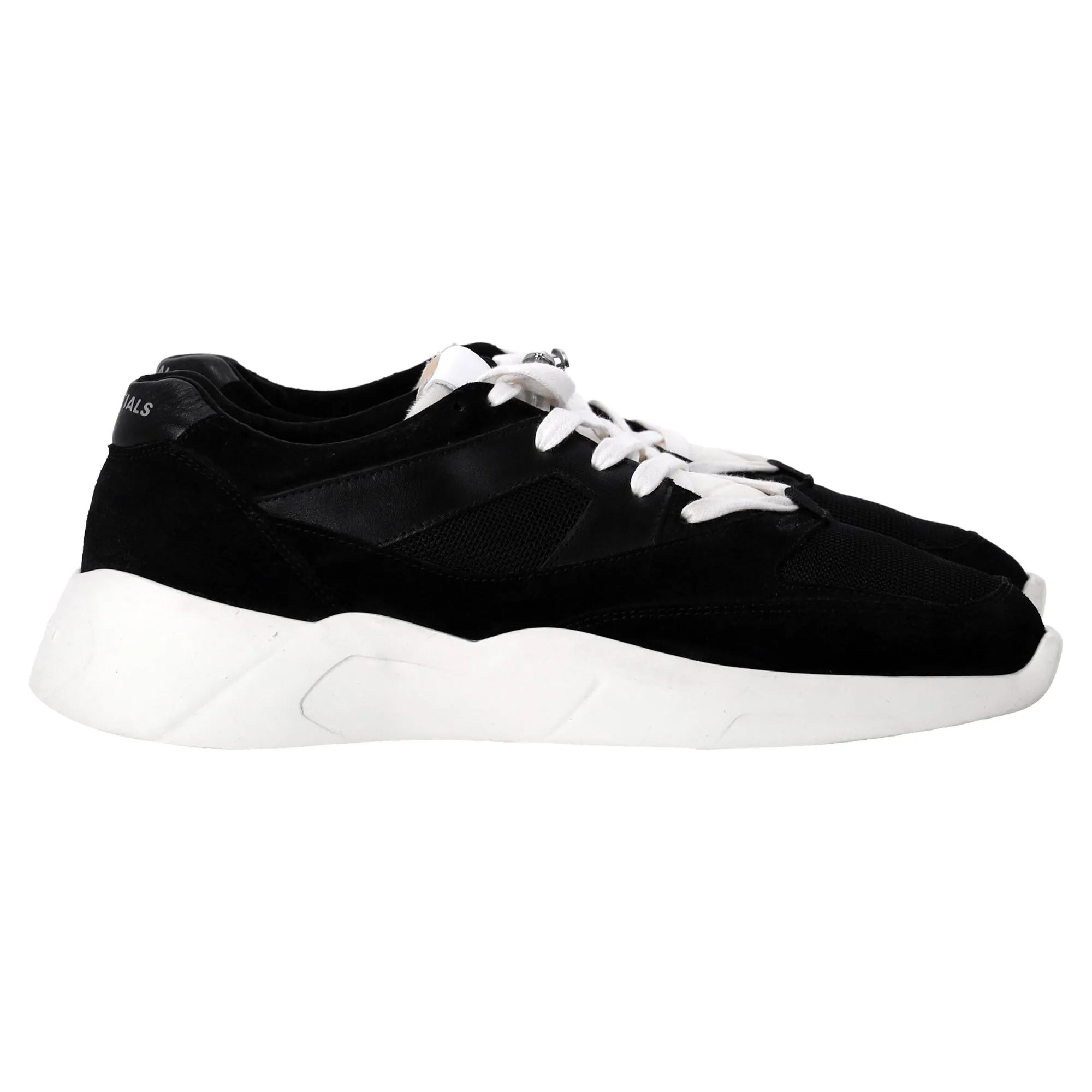 Fear of God Essentials Distance Sneakers in Black Suede