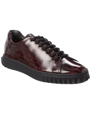 Ferragamo Cube Leather Sneaker