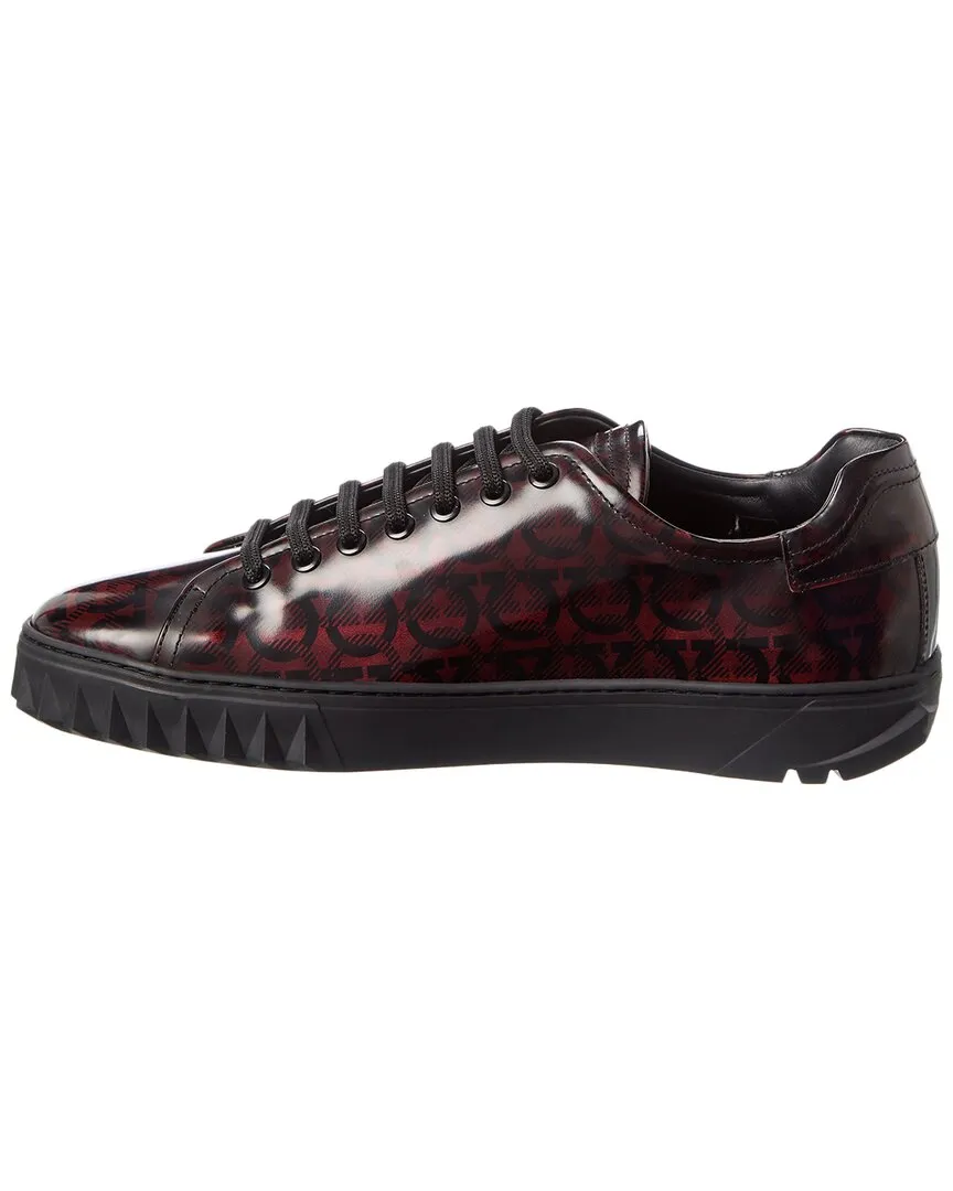 Ferragamo Cube Leather Sneaker