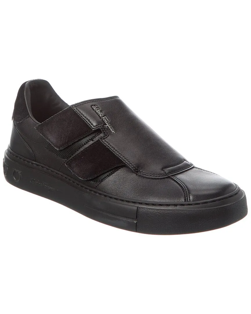 Ferragamo Leather & Suede Sneaker