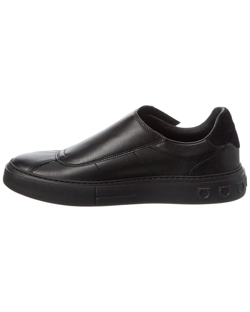Ferragamo Leather & Suede Sneaker