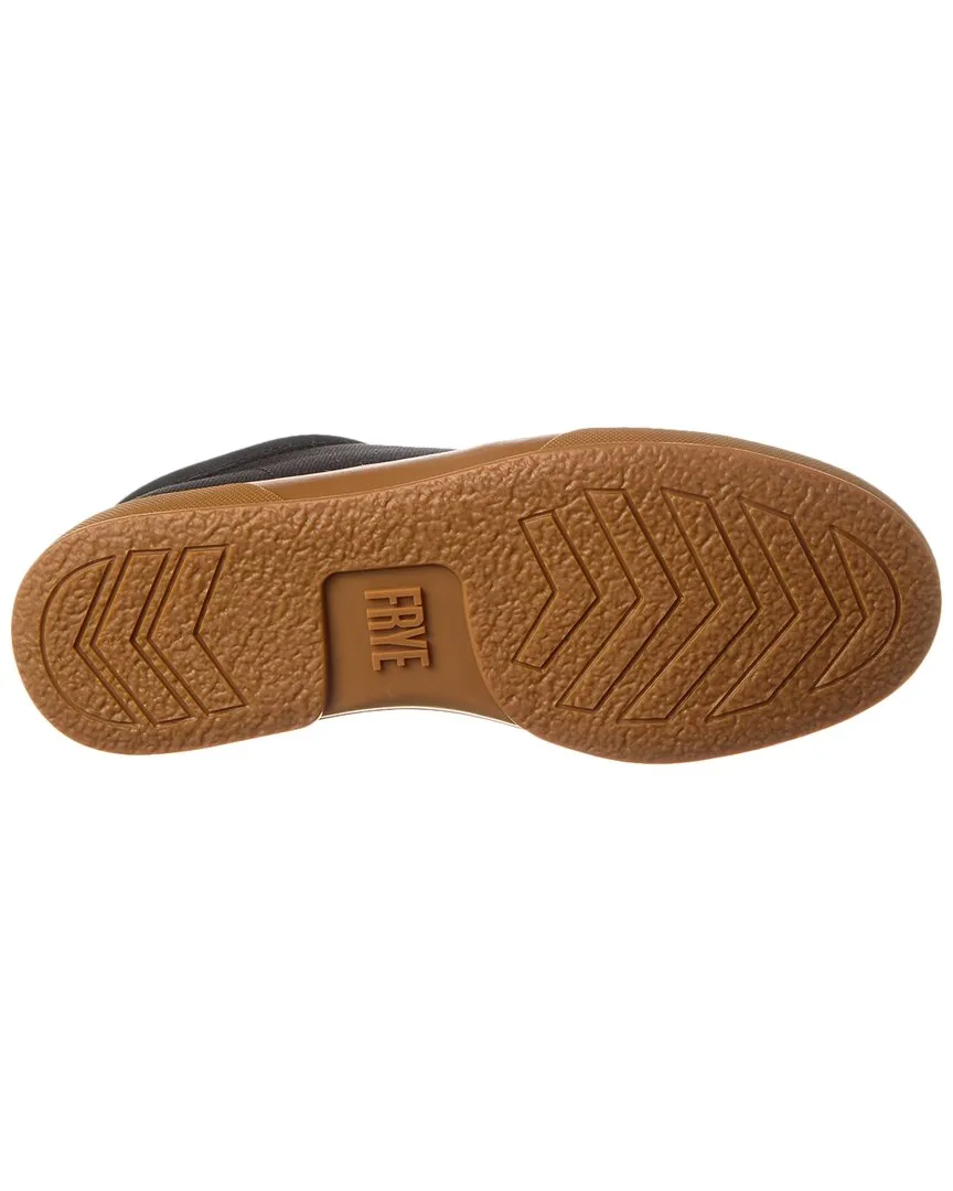 Frye Hoyt Low Lace Canvas & Leather Sneaker