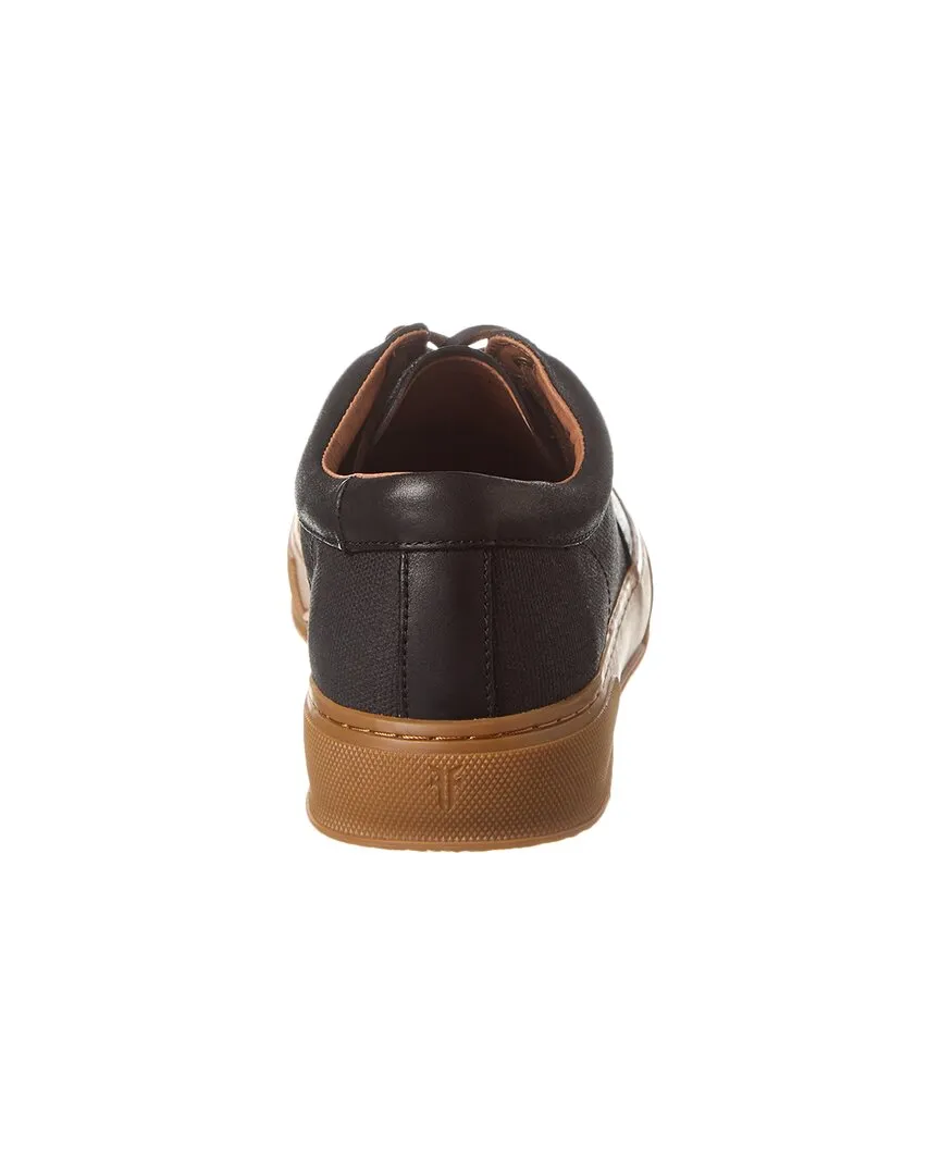 Frye Hoyt Low Lace Canvas & Leather Sneaker