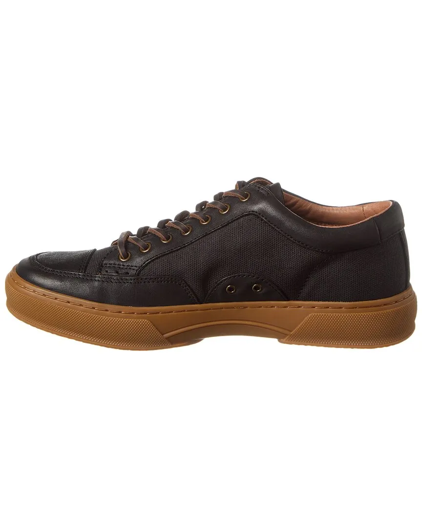 Frye Hoyt Low Lace Canvas & Leather Sneaker