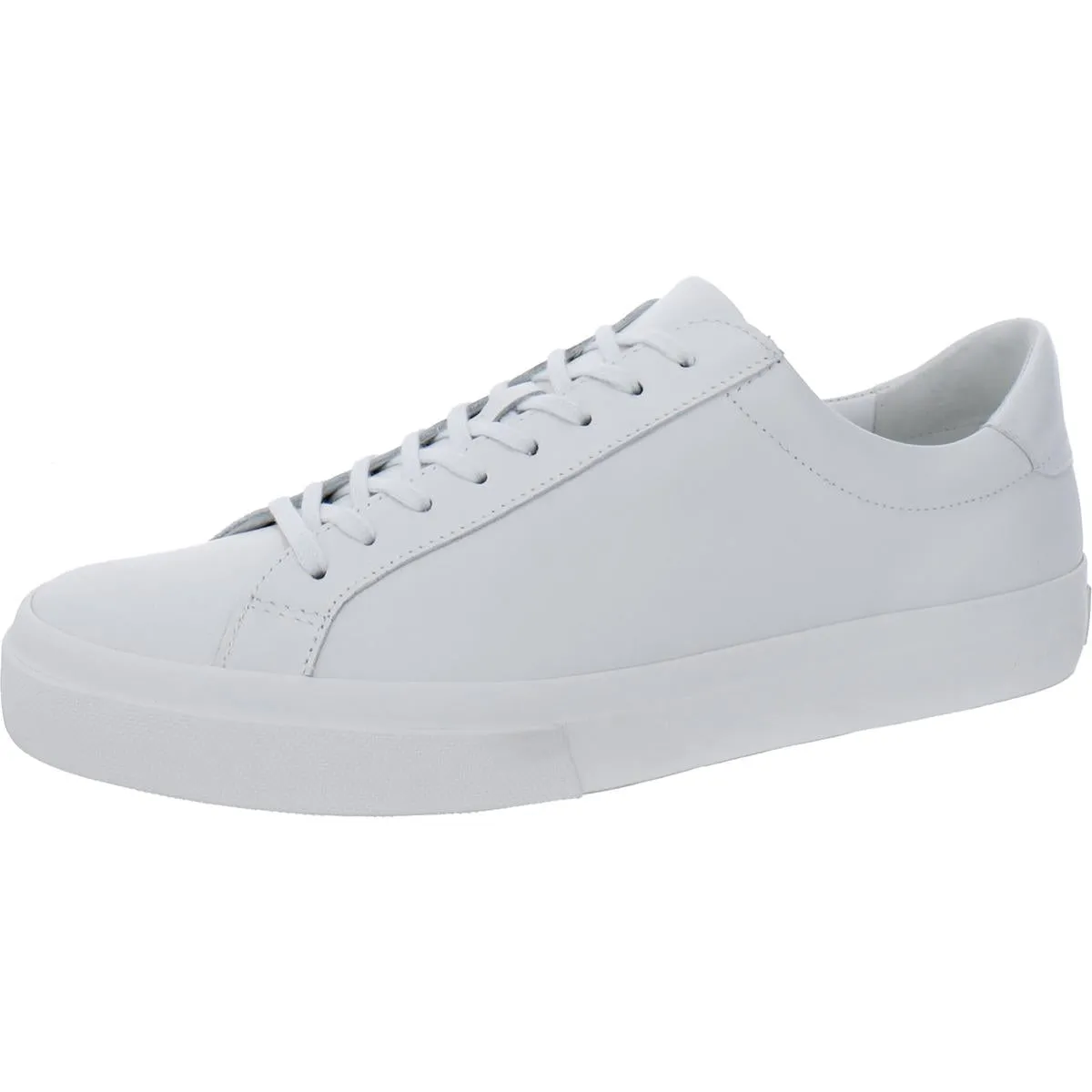 Fulton Mens Leather Low Top Casual and Fashion Sneakers