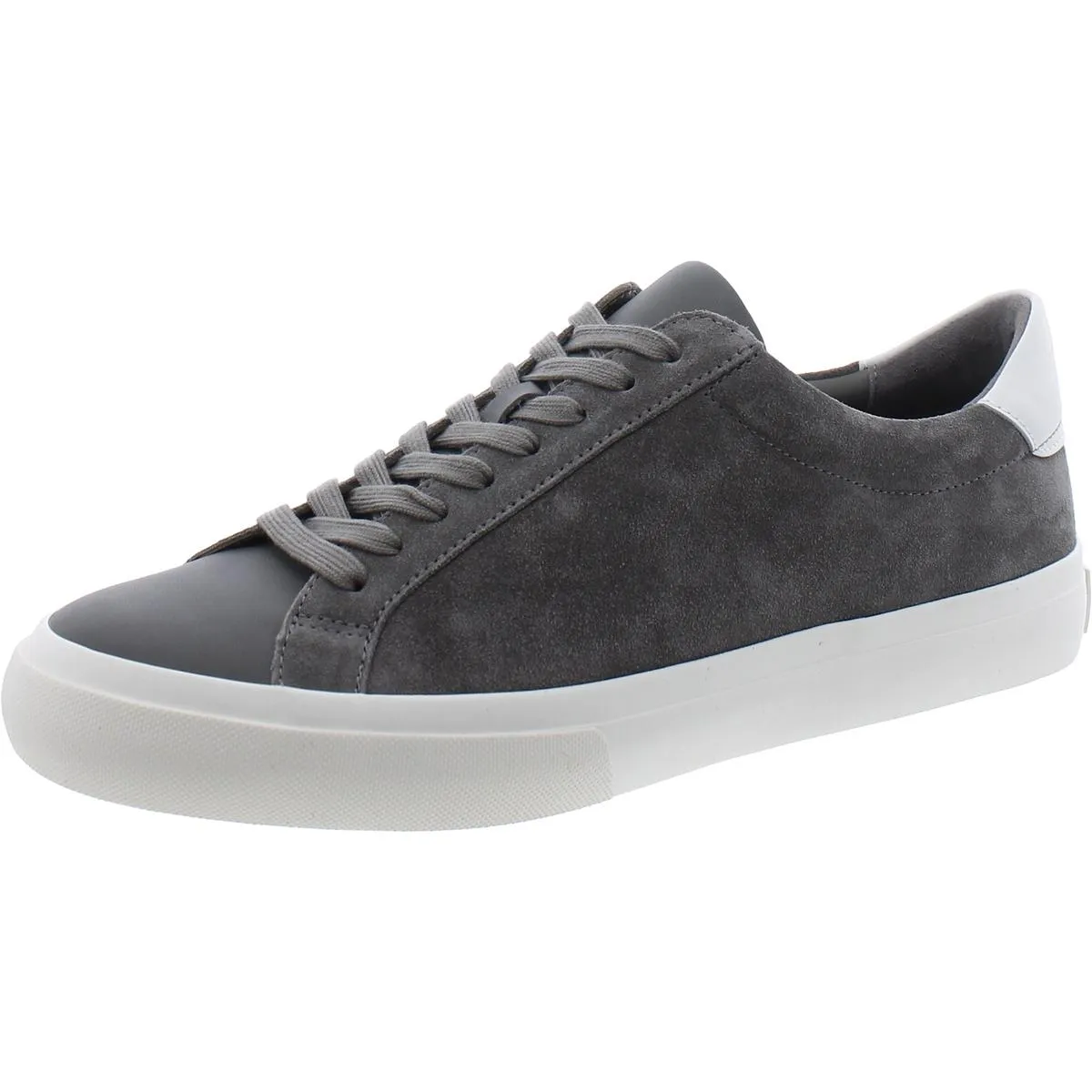 Fulton Mens Leather Low Top Casual and Fashion Sneakers
