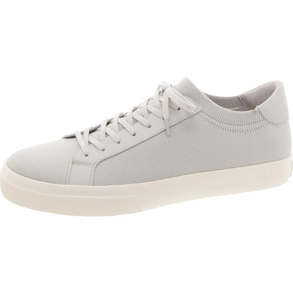 Fulton Mens Leather Low Top Casual and Fashion Sneakers