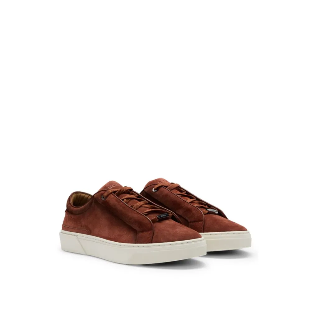Gary low-top trainers in suede