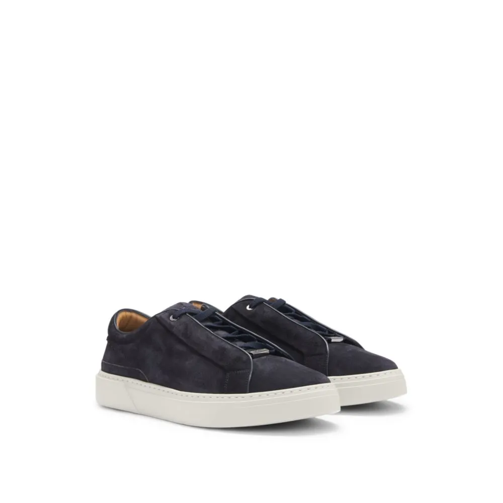Gary low-top trainers in suede