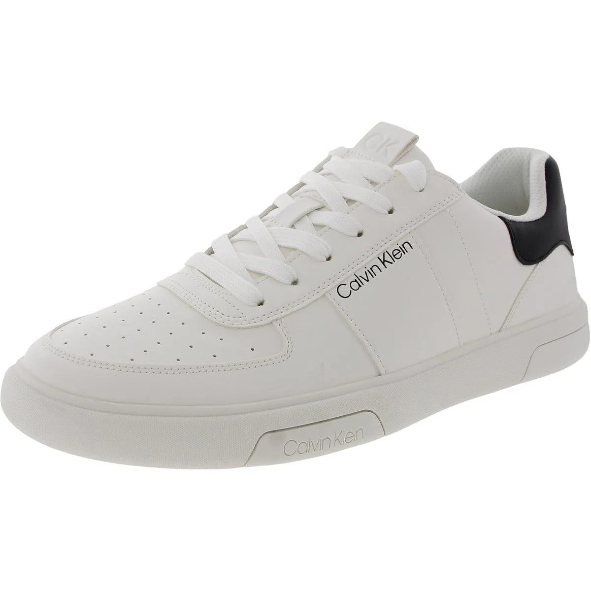 Glenti Mens Lace-Up Man Made Casual And Fashion Sneakers