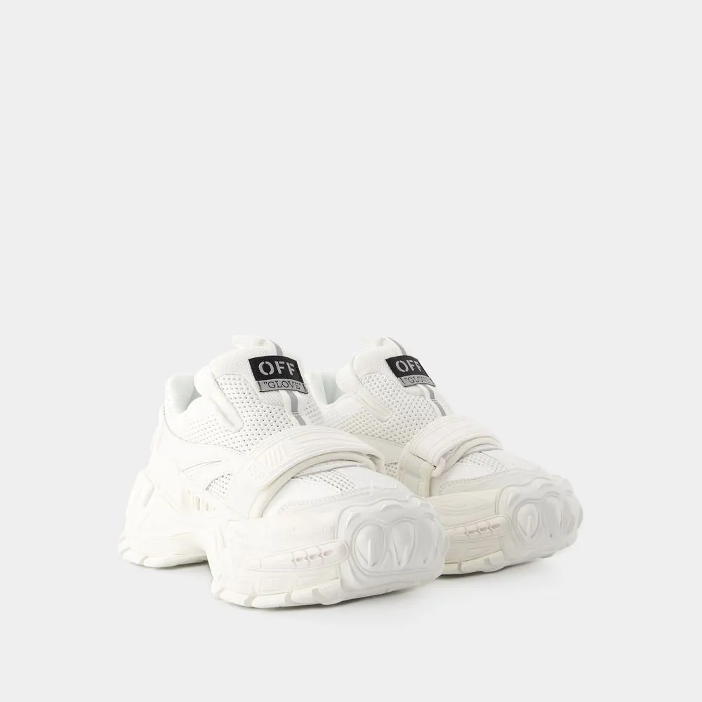 Glove Slip On Sneakers - Leather - W