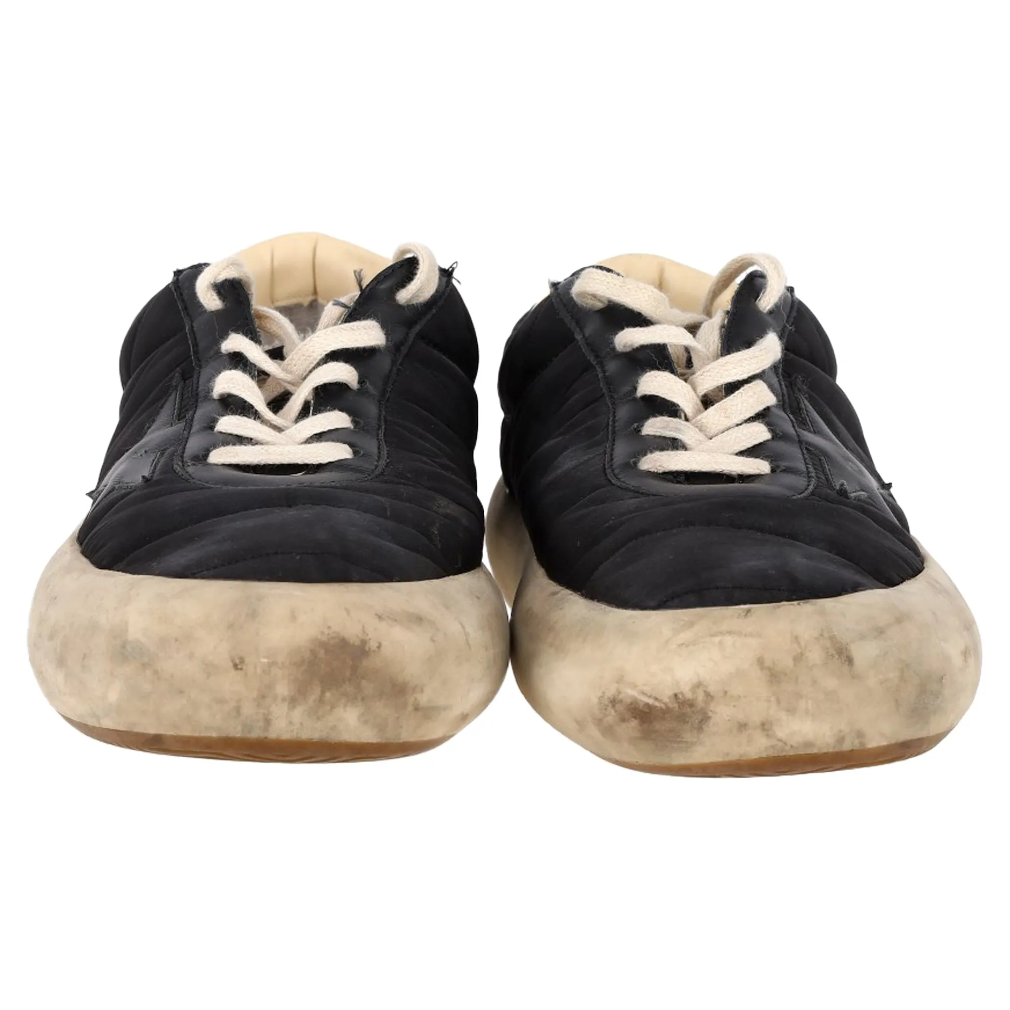 Golden Goose Space Star Sneakers in Black Nylon