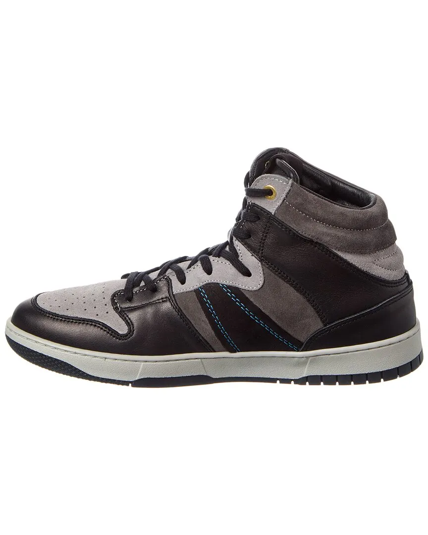 GREATS JMZ Leather High-Top Sneaker