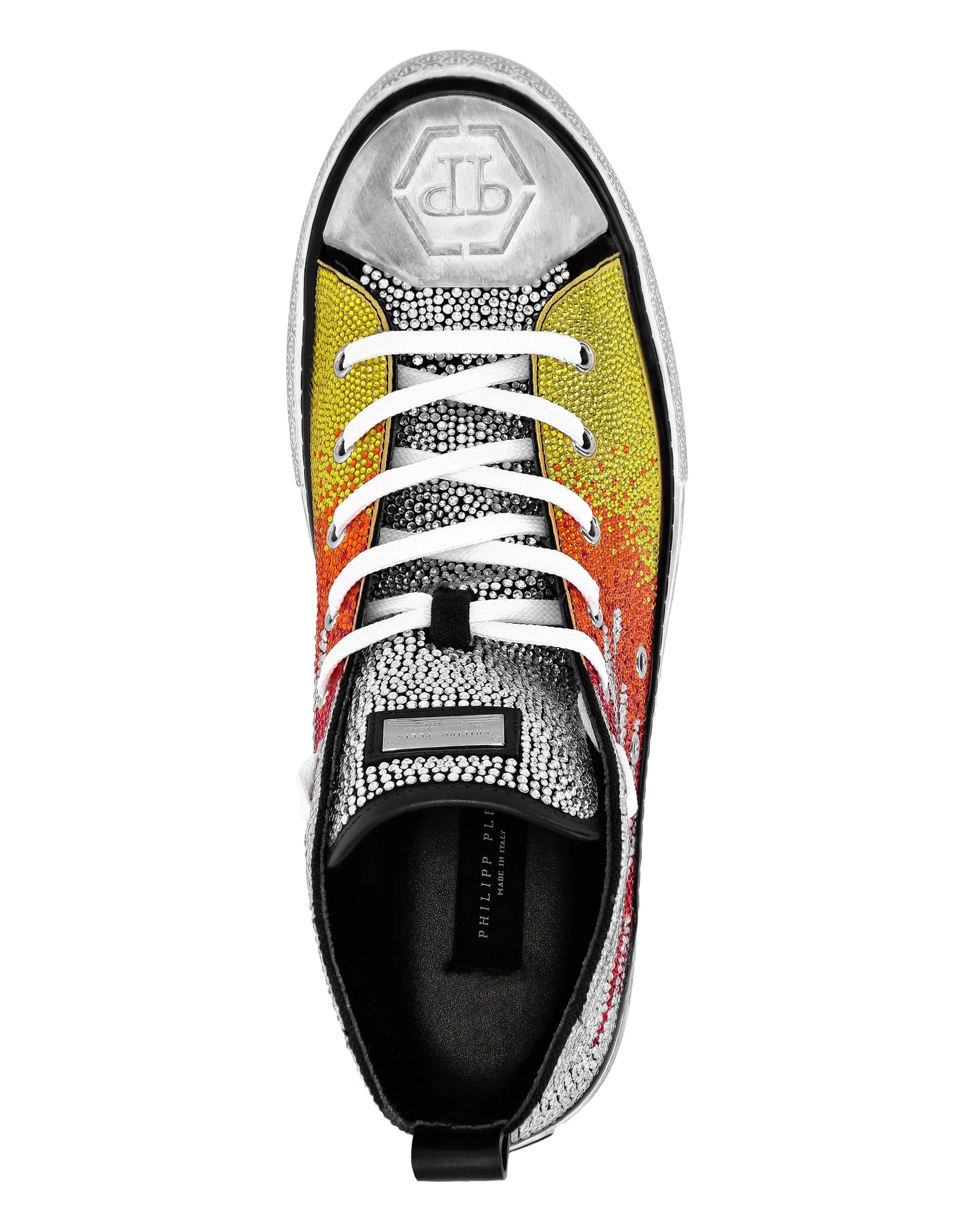 Hi-Top Sneakers Flames Megastar