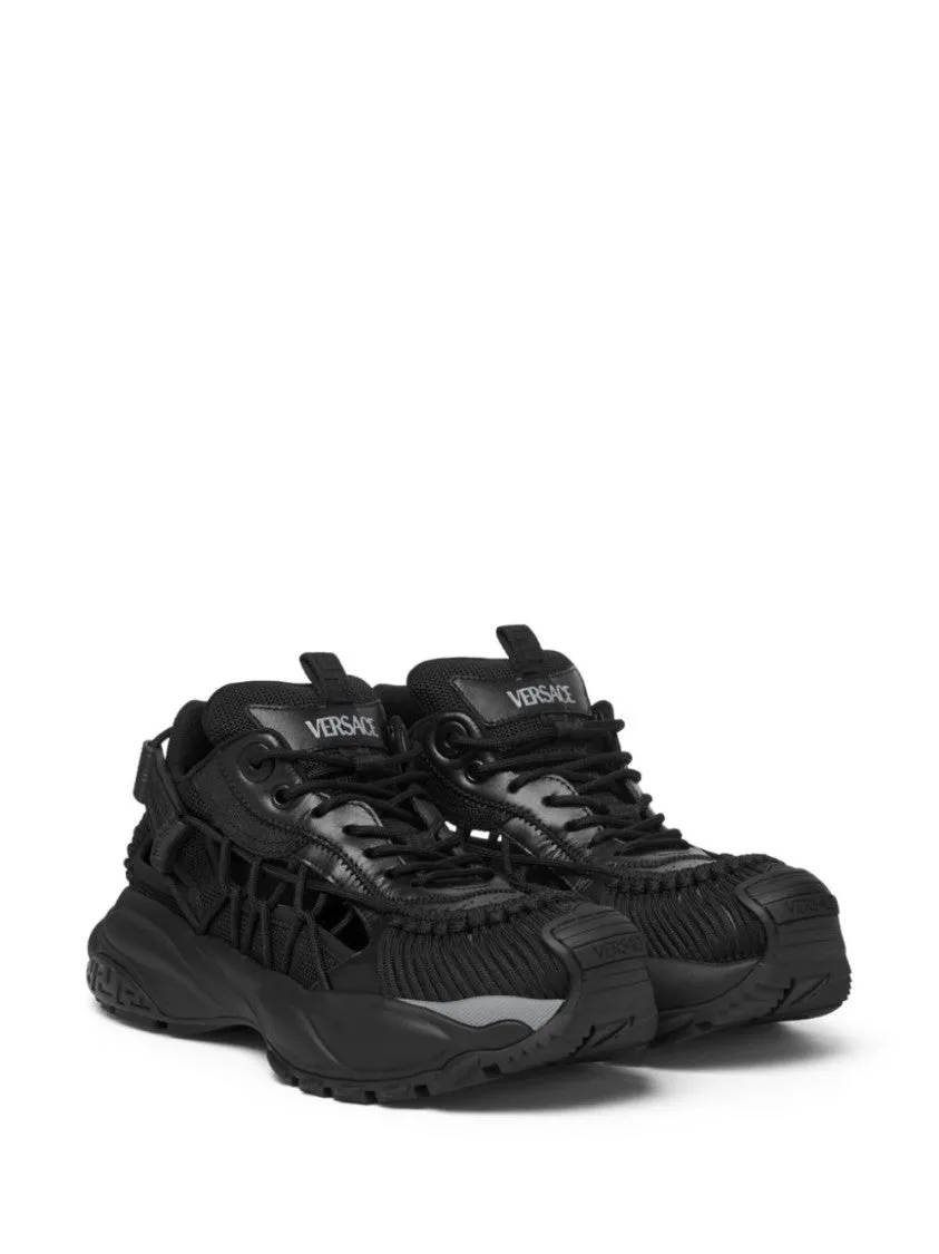 High-Performance Black Sneakers