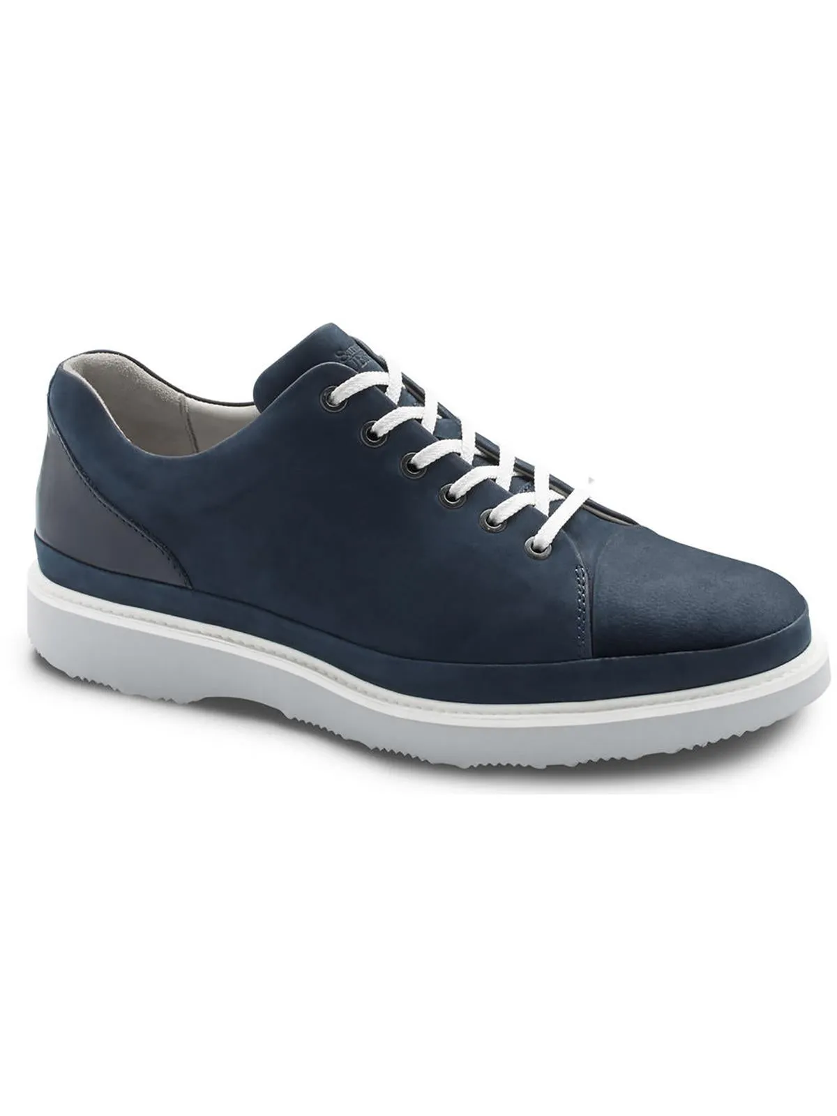 Hubbard Fast Mens Padded Insole Leather Casual And Fashion Sneakers