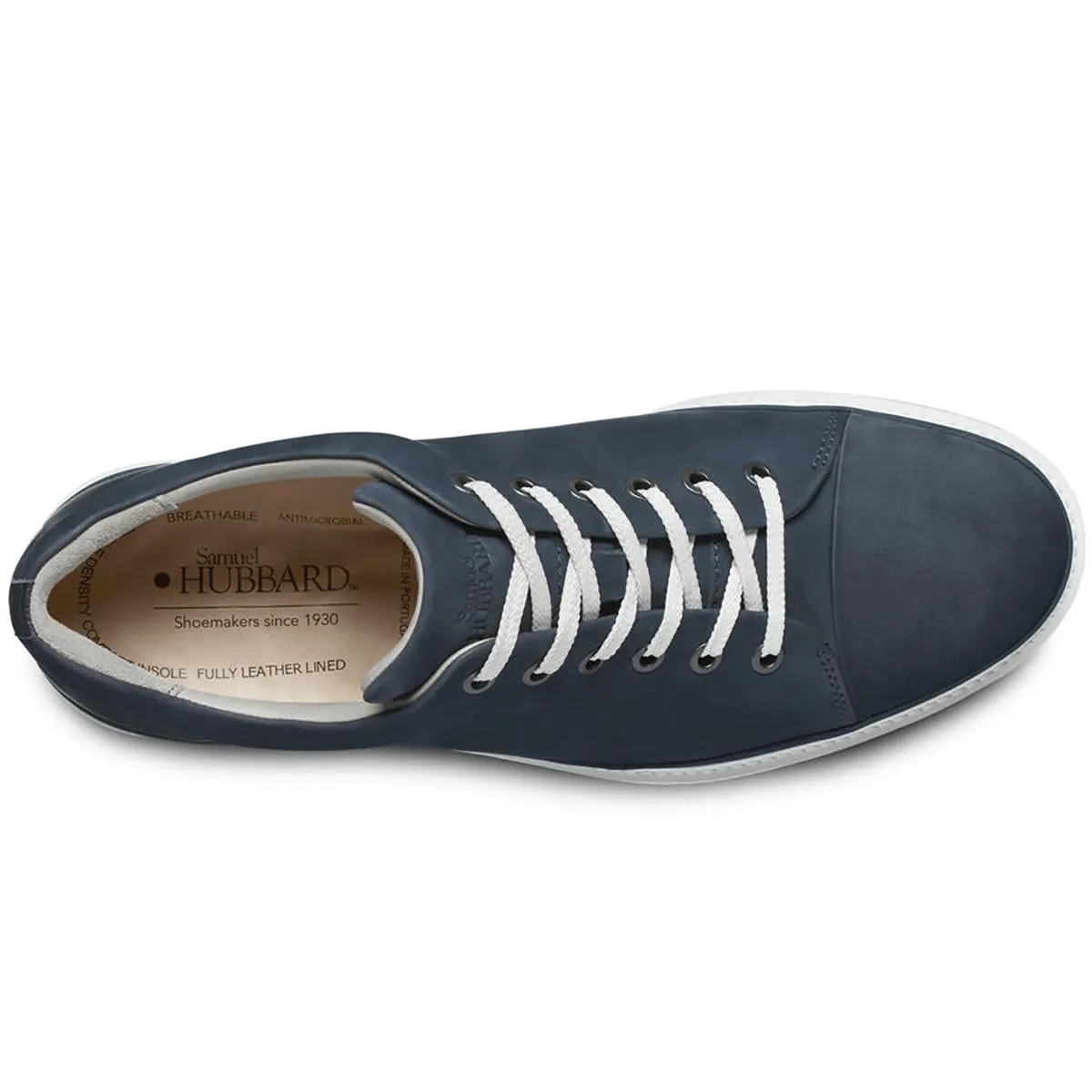 Hubbard Fast Mens Padded Insole Leather Casual And Fashion Sneakers