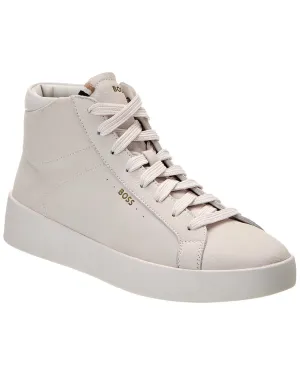 Hugo Boss Belwar Leather High-Top Sneaker