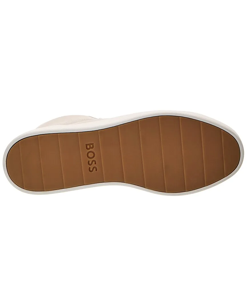 Hugo Boss Belwar Leather High-Top Sneaker