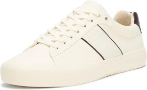 Hugo Boss Men's Aiden Tennis Sneaker, Cream