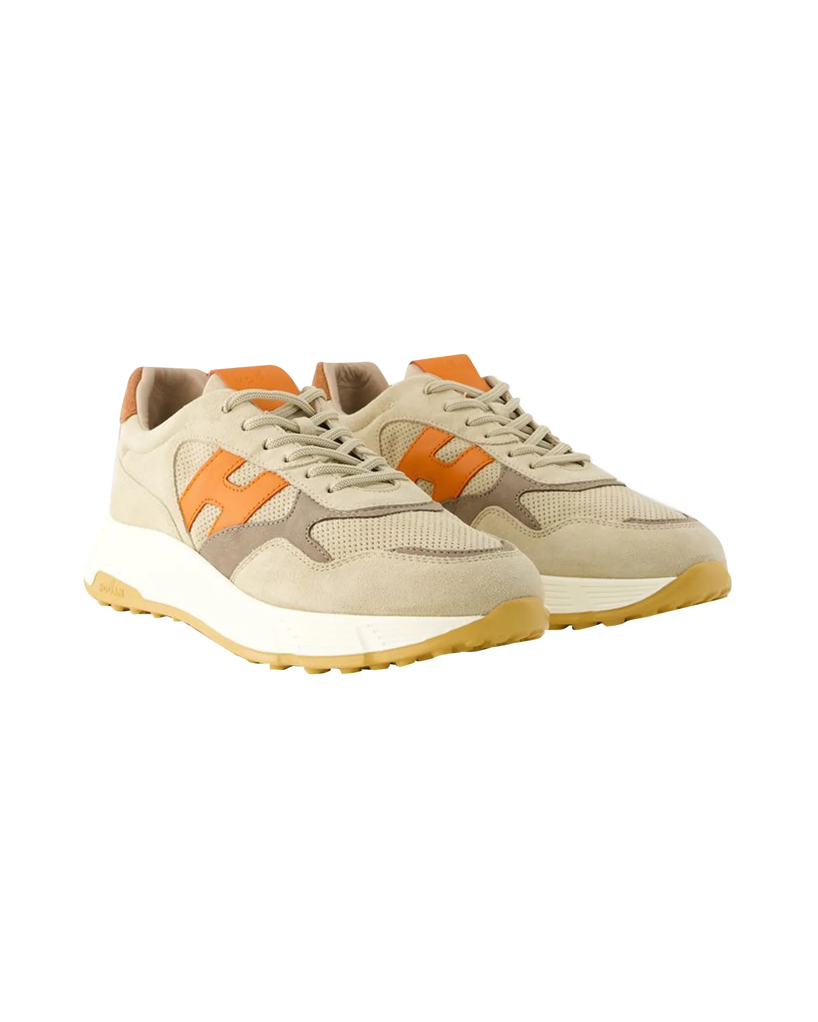 Hyperlight Sneakers - Hogan - Leather - Beige