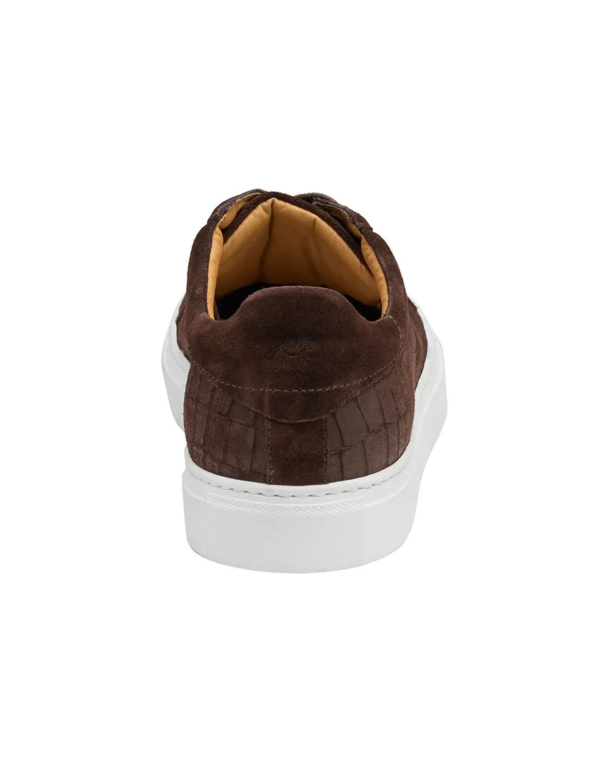 Johnston & Murphy Jake Lace To Toe Leather Sneaker