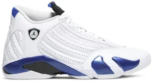 Jordan 14 Retro White Hyper Royal