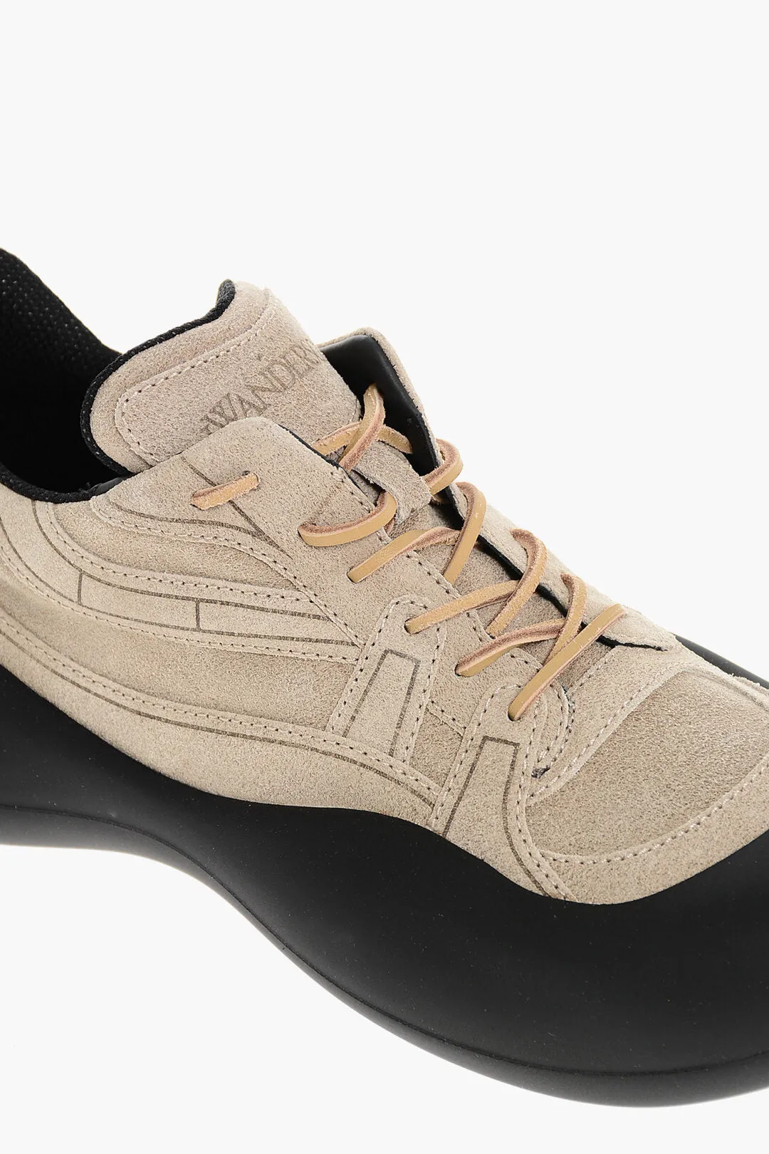 J.w.anderson Suede Bubble Low-Top Sneakers