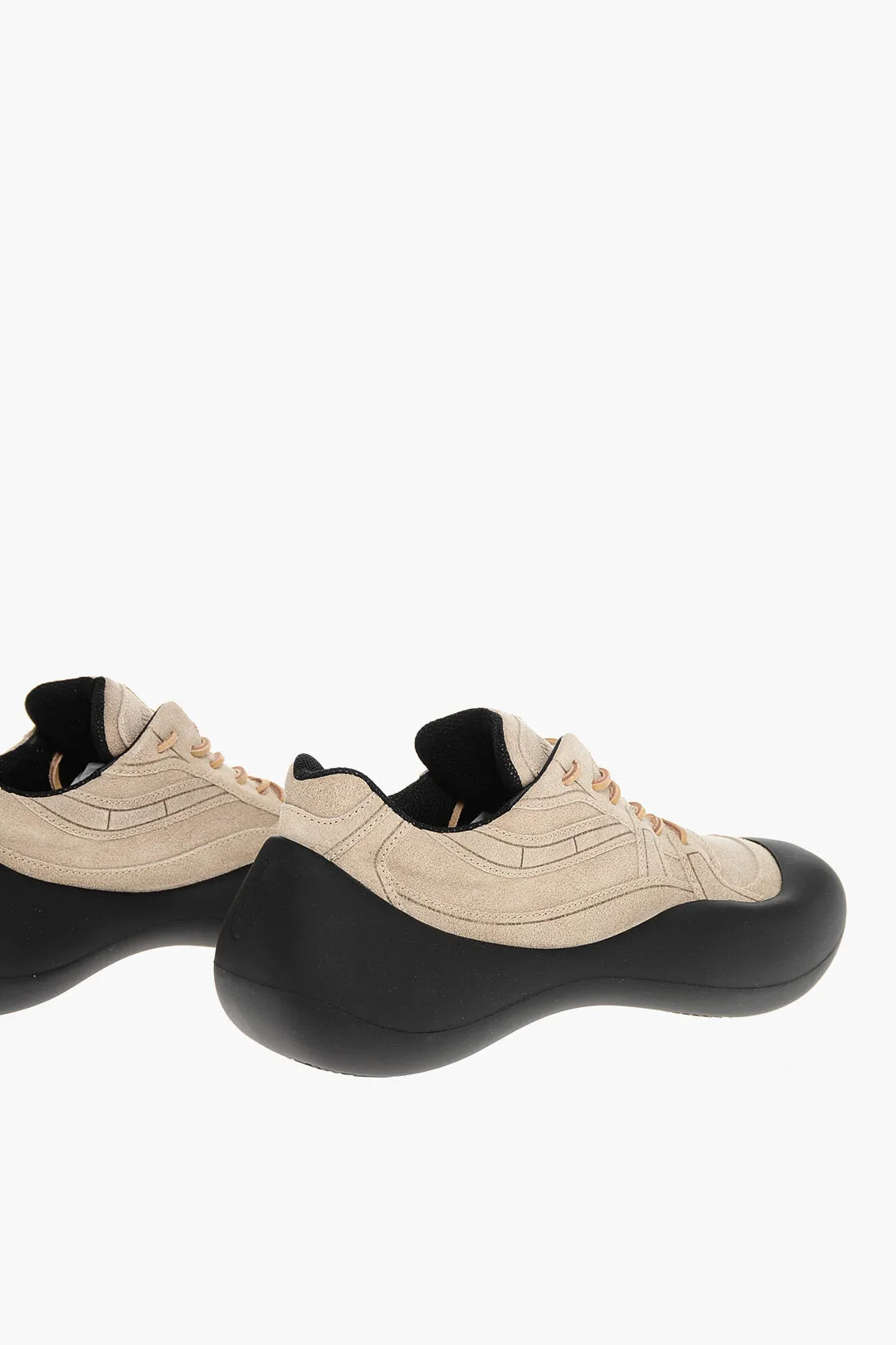J.w.anderson Suede Bubble Low-Top Sneakers