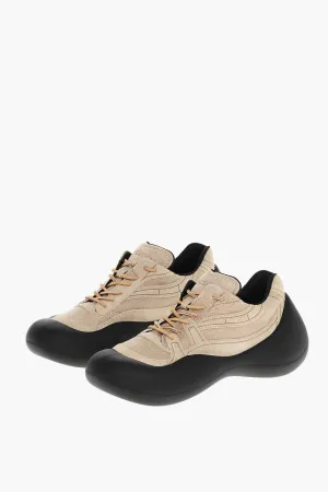 J.w.anderson Suede Bubble Low-Top Sneakers