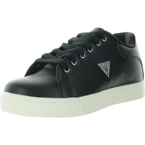 K1Ng Guess Mens Lace-Up Faux Leather Casual And Fashion Sneakers
