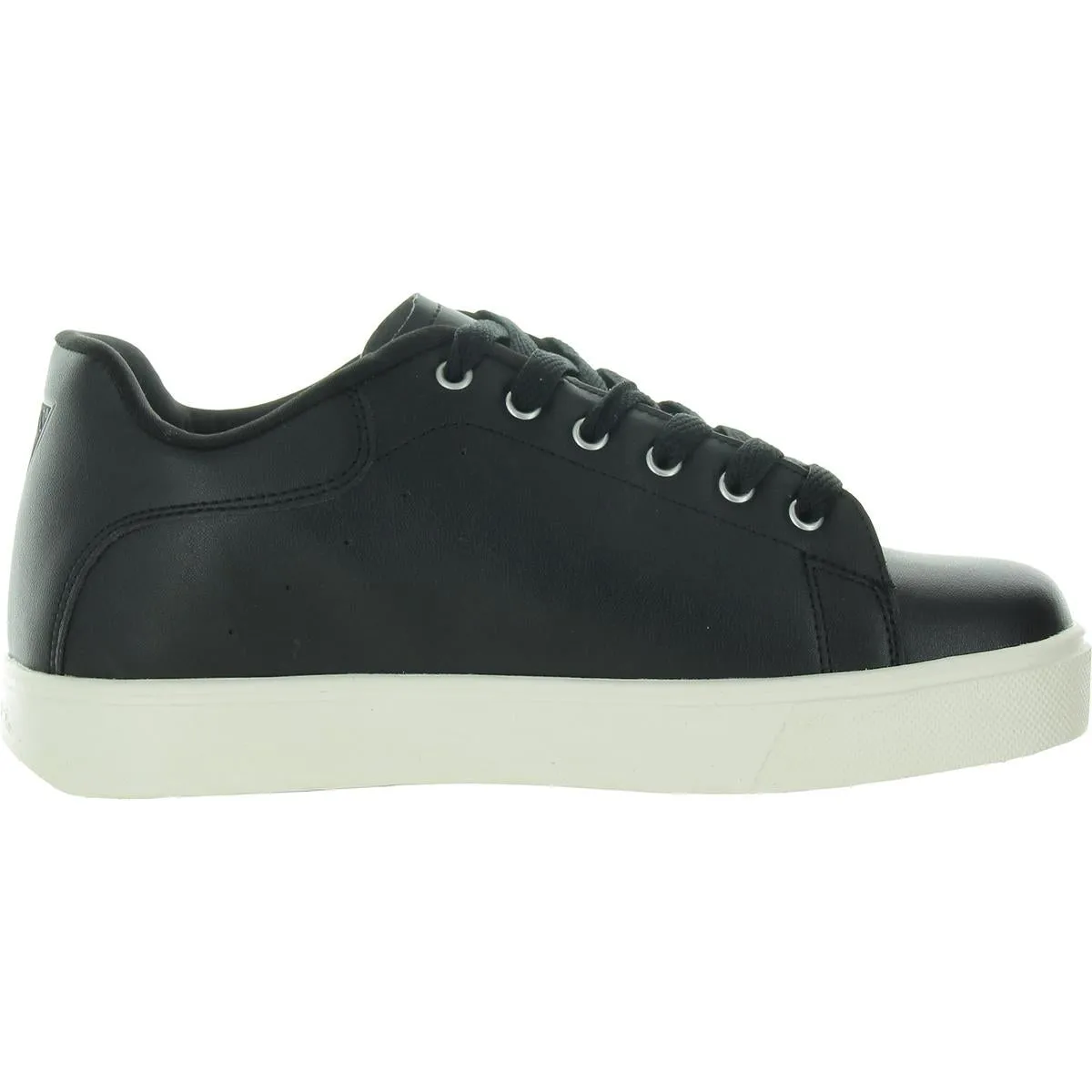 K1Ng Guess Mens Lace-Up Faux Leather Casual And Fashion Sneakers