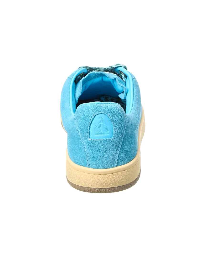 LANVIN Basses Curb Lite Suede Sneaker