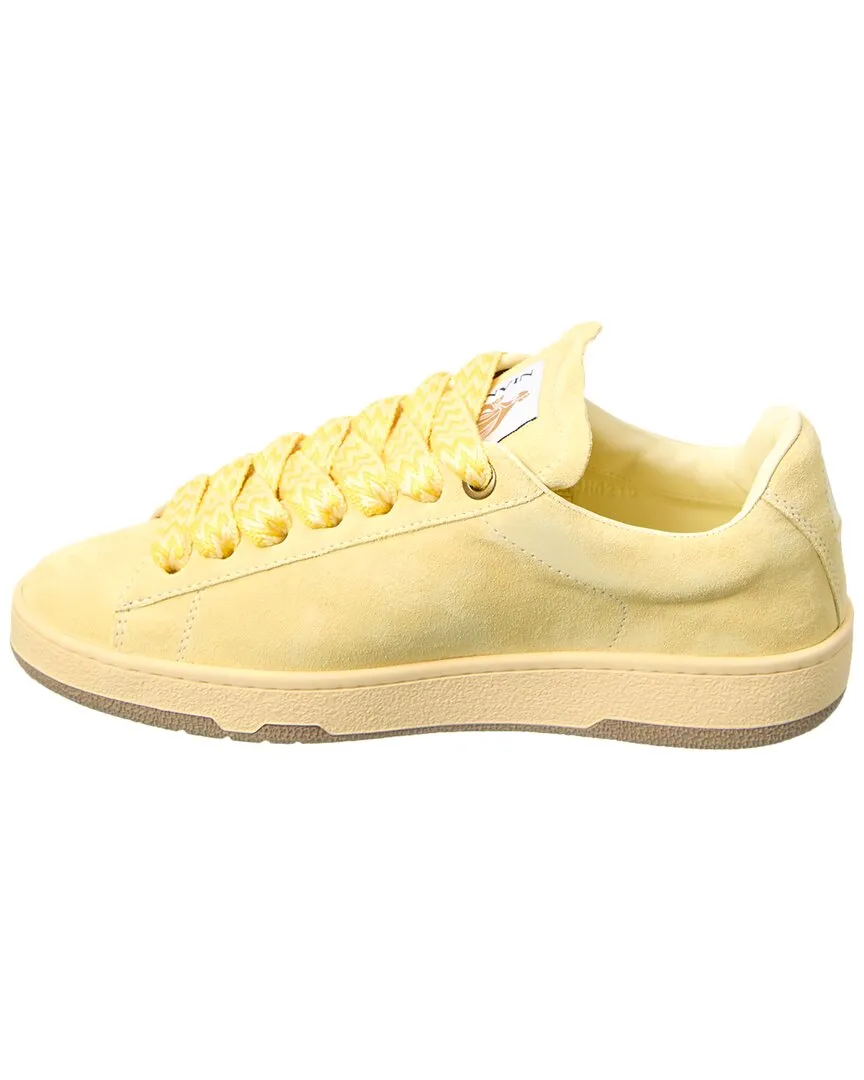 LANVIN Basses Curb Lite Suede Sneaker