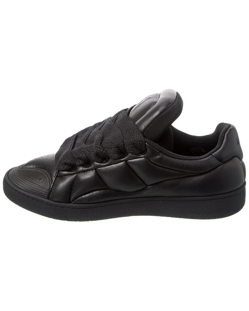 LANVIN Basses Curb XL Leather Sneaker