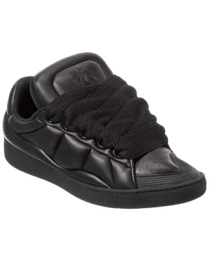 LANVIN Basses Curb XL Leather Sneaker