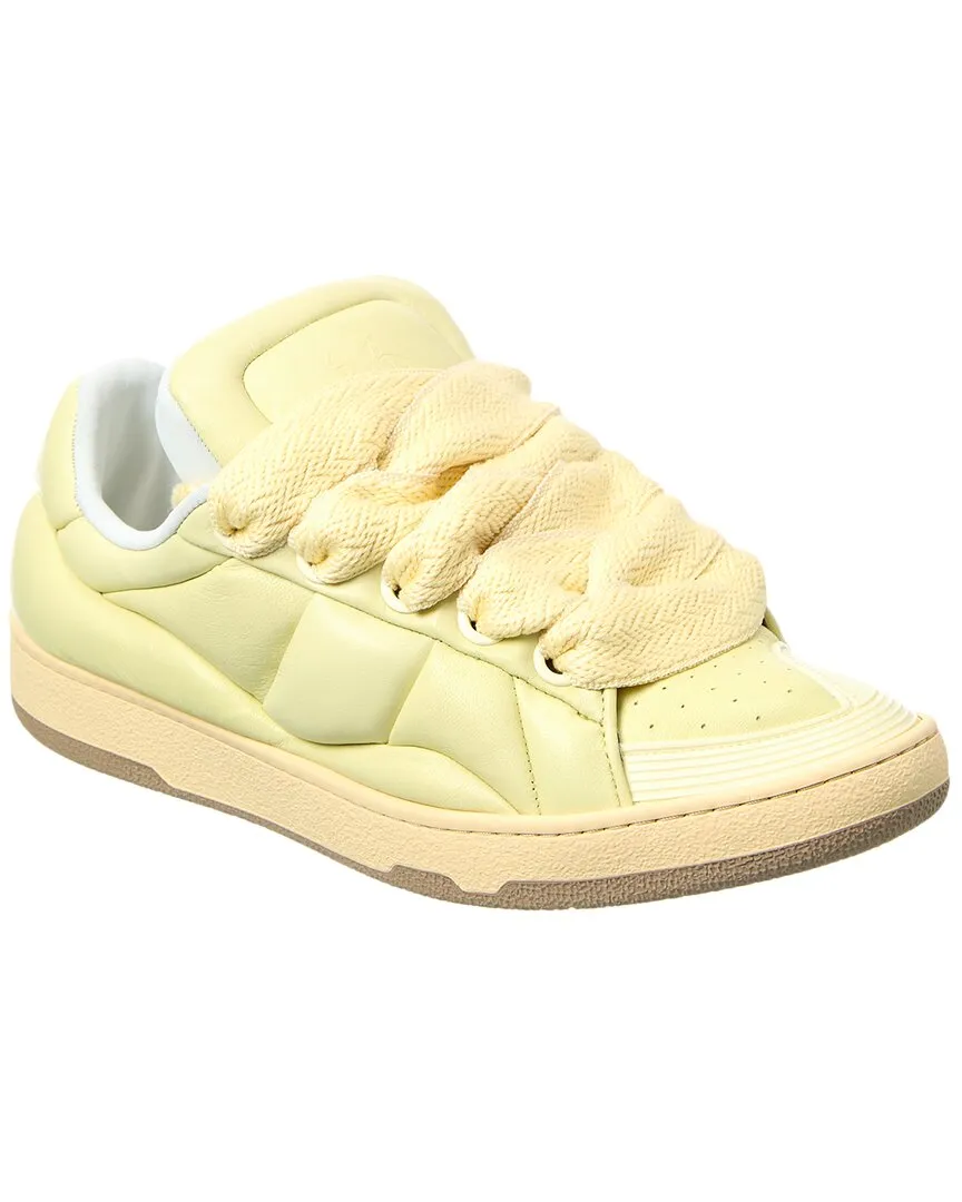 LANVIN Basses Curb XL Leather Sneaker