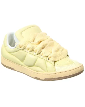 LANVIN Basses Curb XL Leather Sneaker