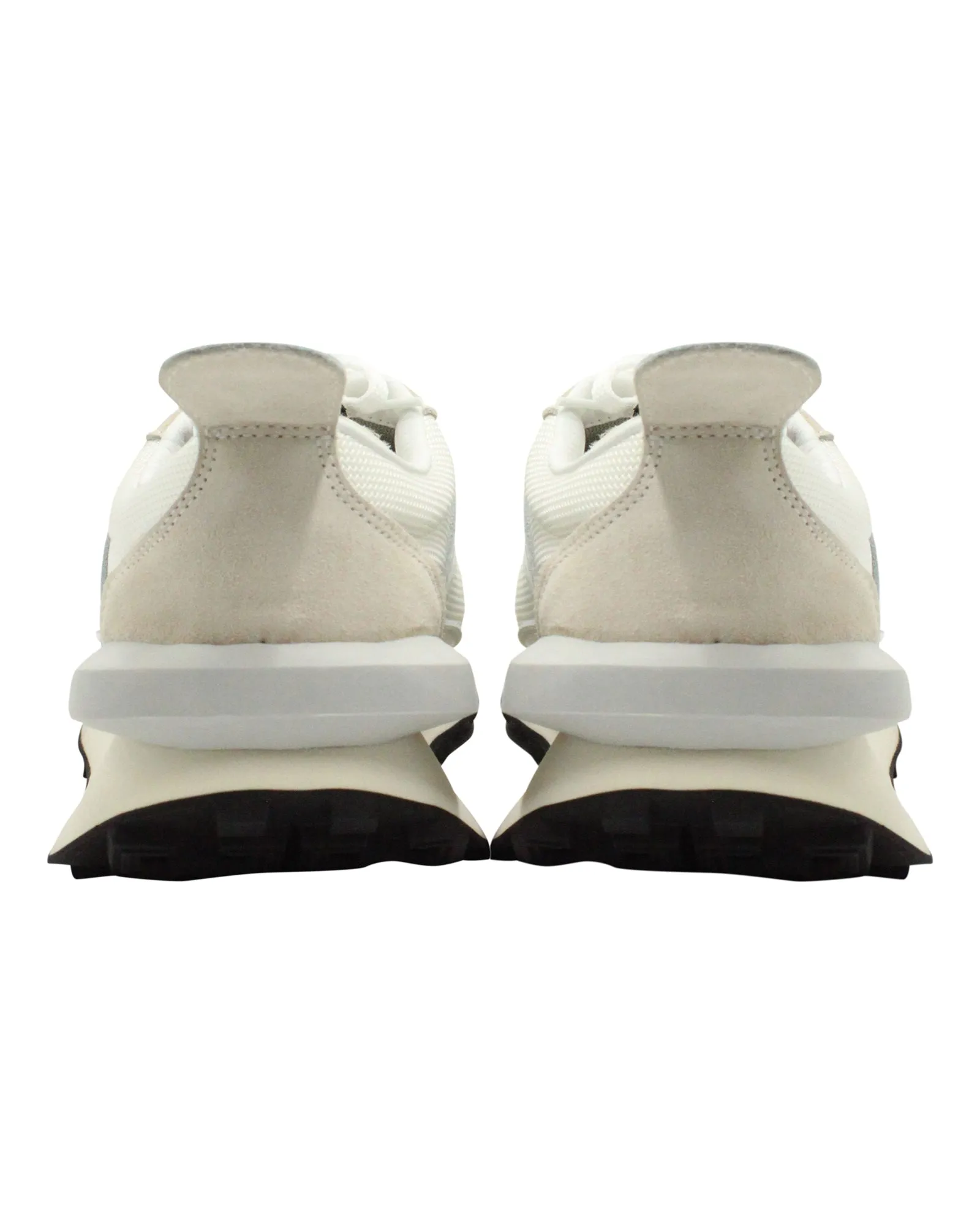 Lanvin Bumper Running Sneakers in Cream Polyester